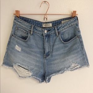 PACSUN, HIGH RISE SHORT, DENIM SHORTS, HIGH WAIST